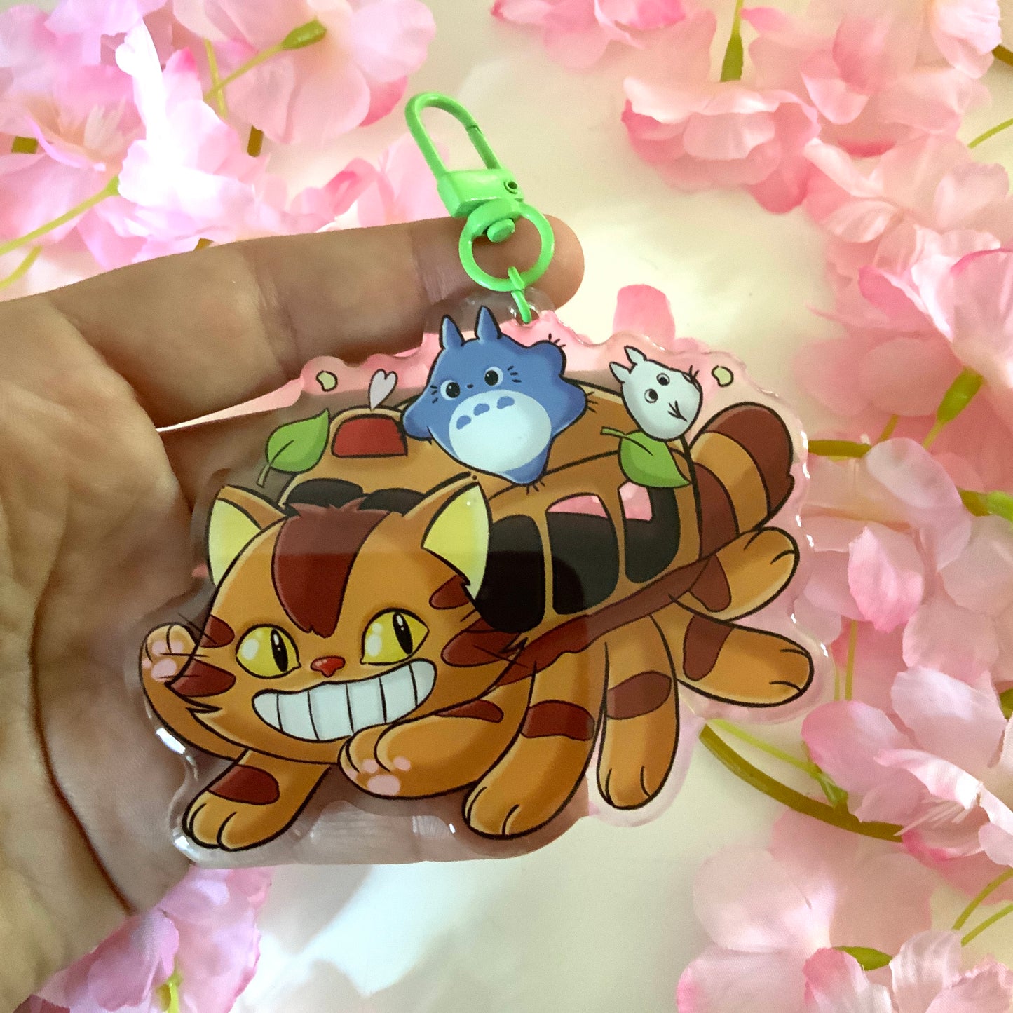Porte-clé Totoro chatbus