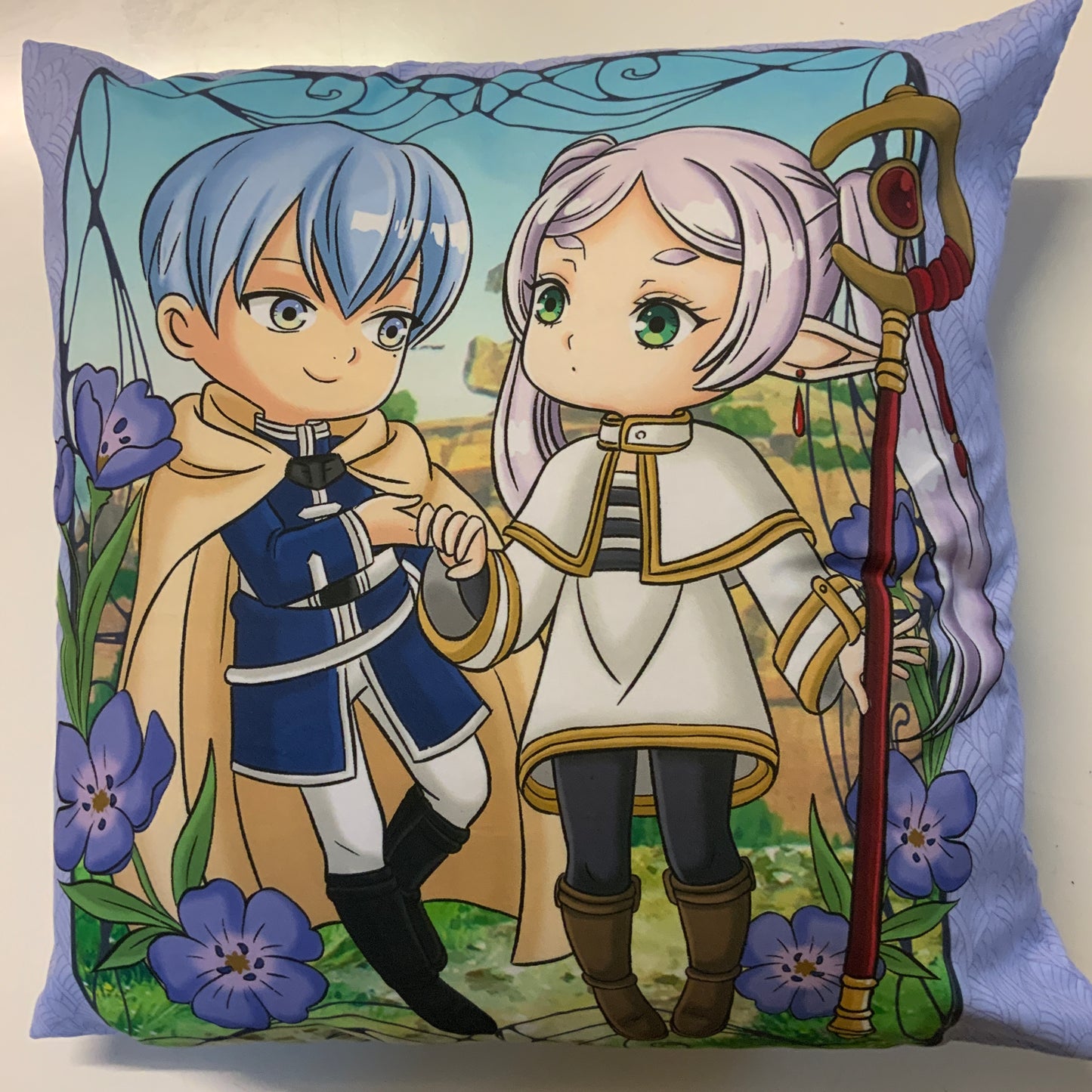 Housse coussin chibi Frieren