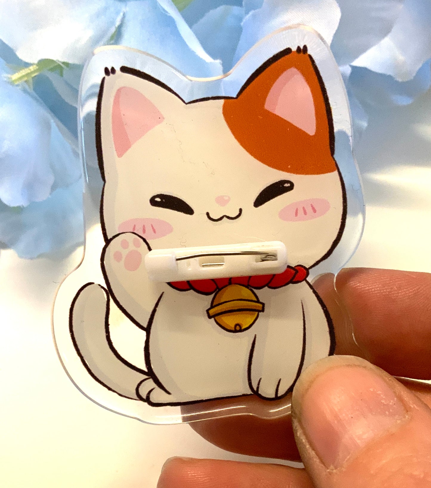 Badge acrylique Neko