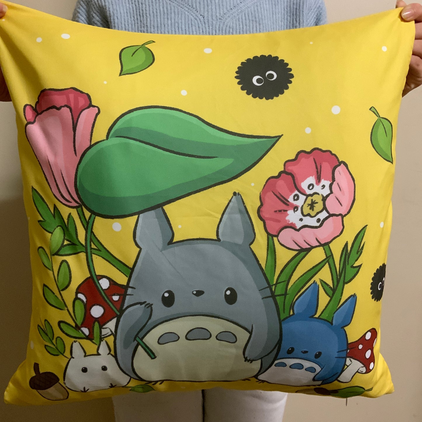 Housse coussin Totoro
