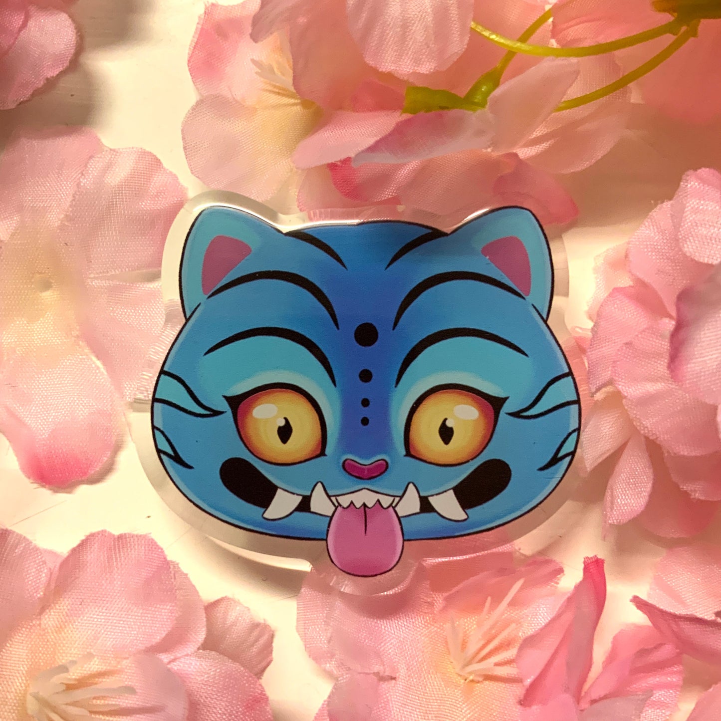 Phone grip Derpy tiger Tinyneko.fr