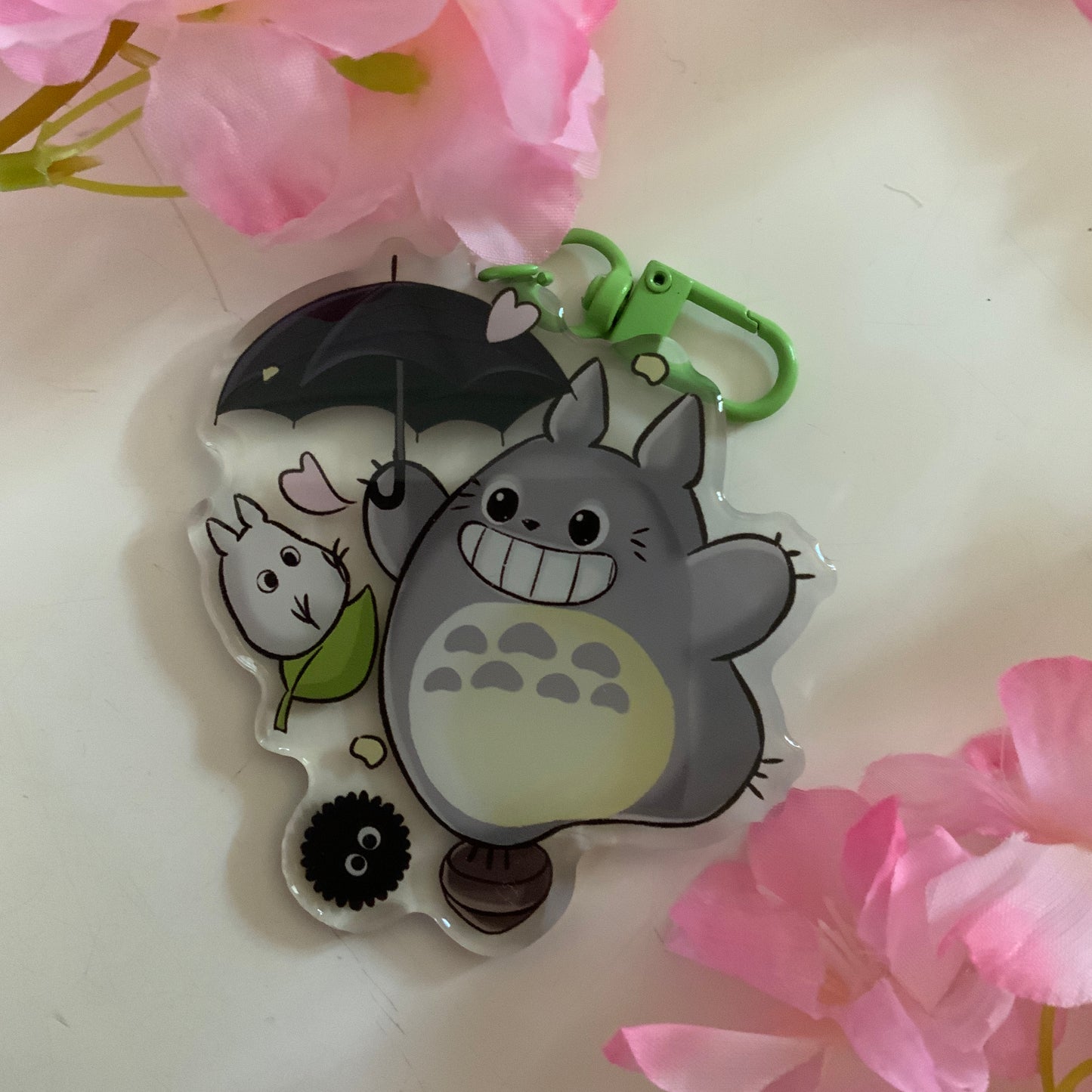 Porte-clé Totoro parapluie