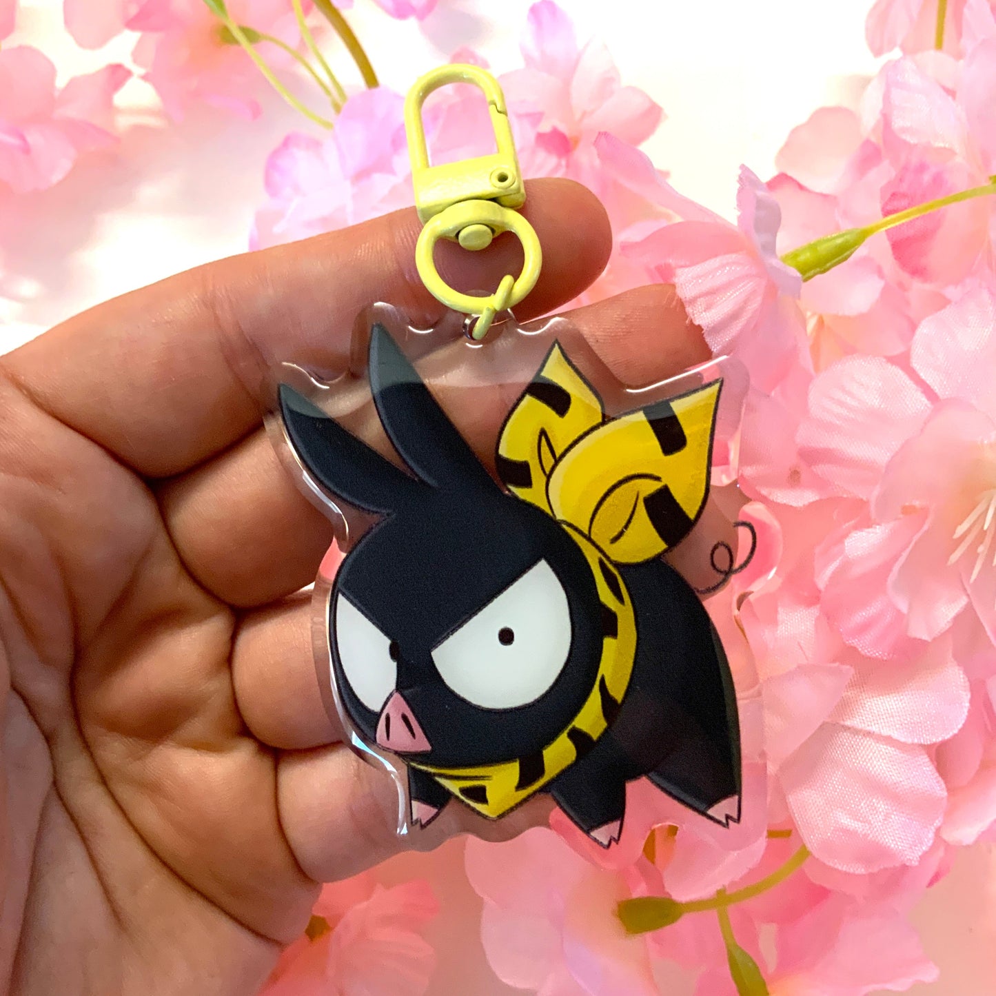 Porte-clé P-chan Ranma. tinyneko.fr