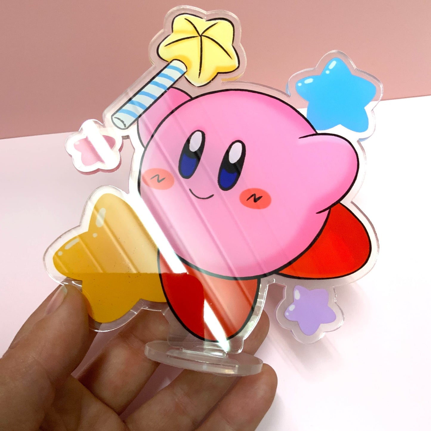 Stand acrylique Kirby Tinyneko.fr