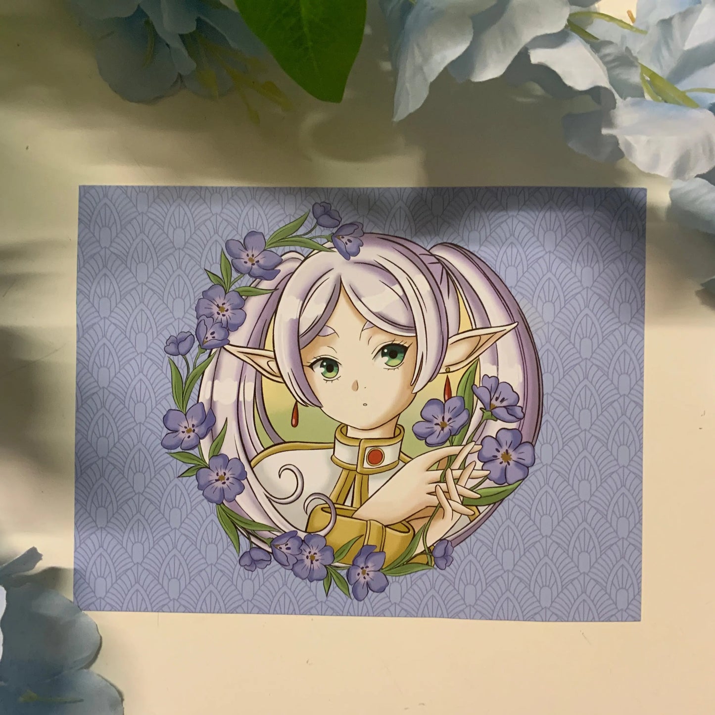 Print A5 fan art «Frieren «. Tinyneko.fr