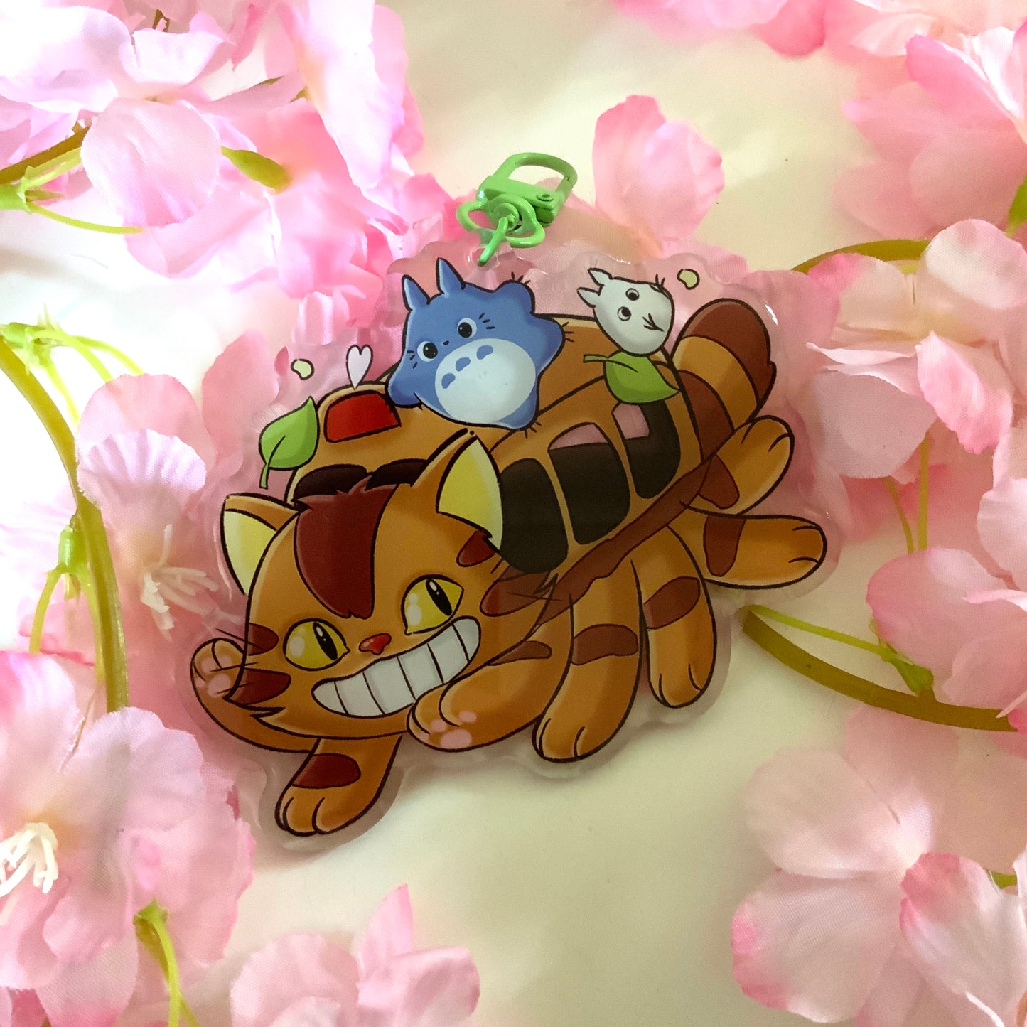 Porte-clé Totoro chatbus