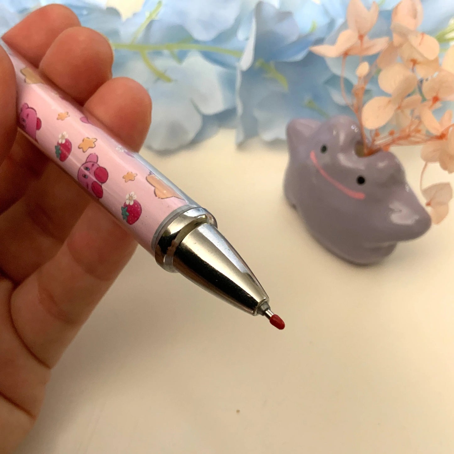 Stylo kirby Tinyneko.fr