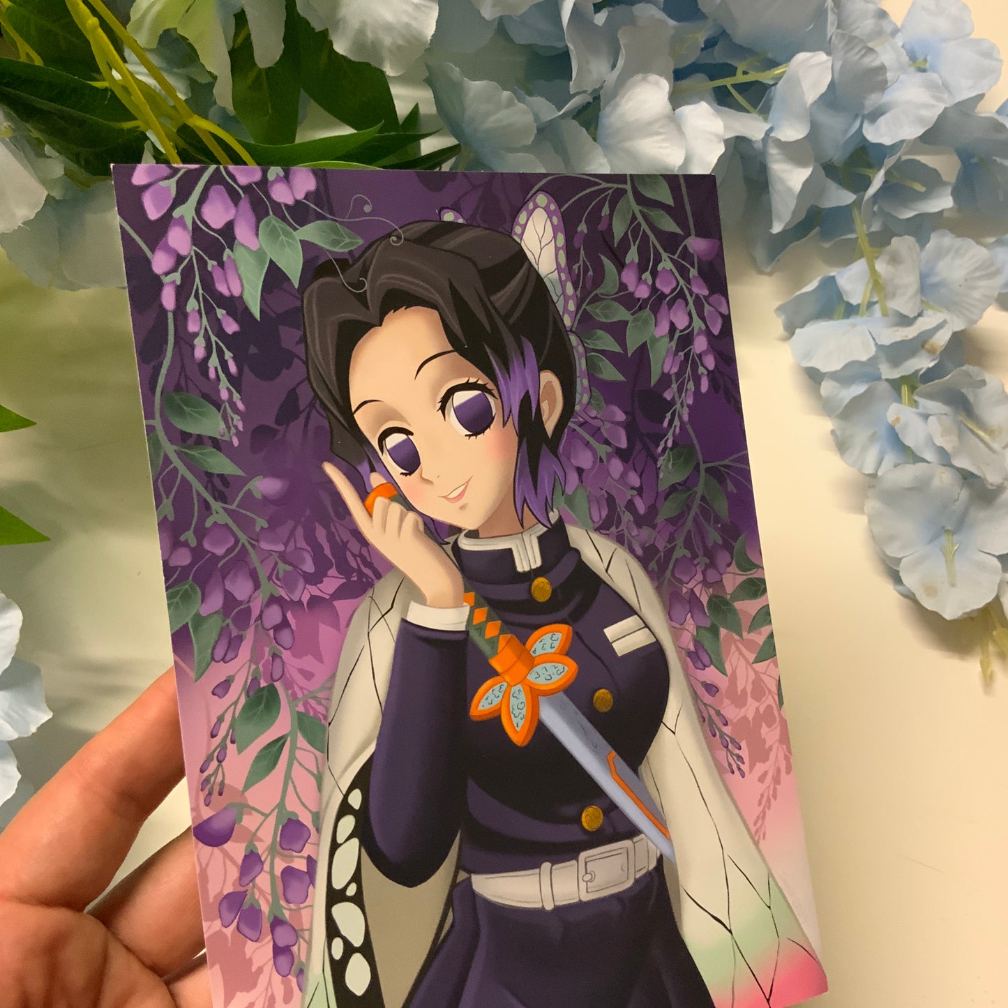 Print A4/A5 fan art « Shinobu « Demon slayer »