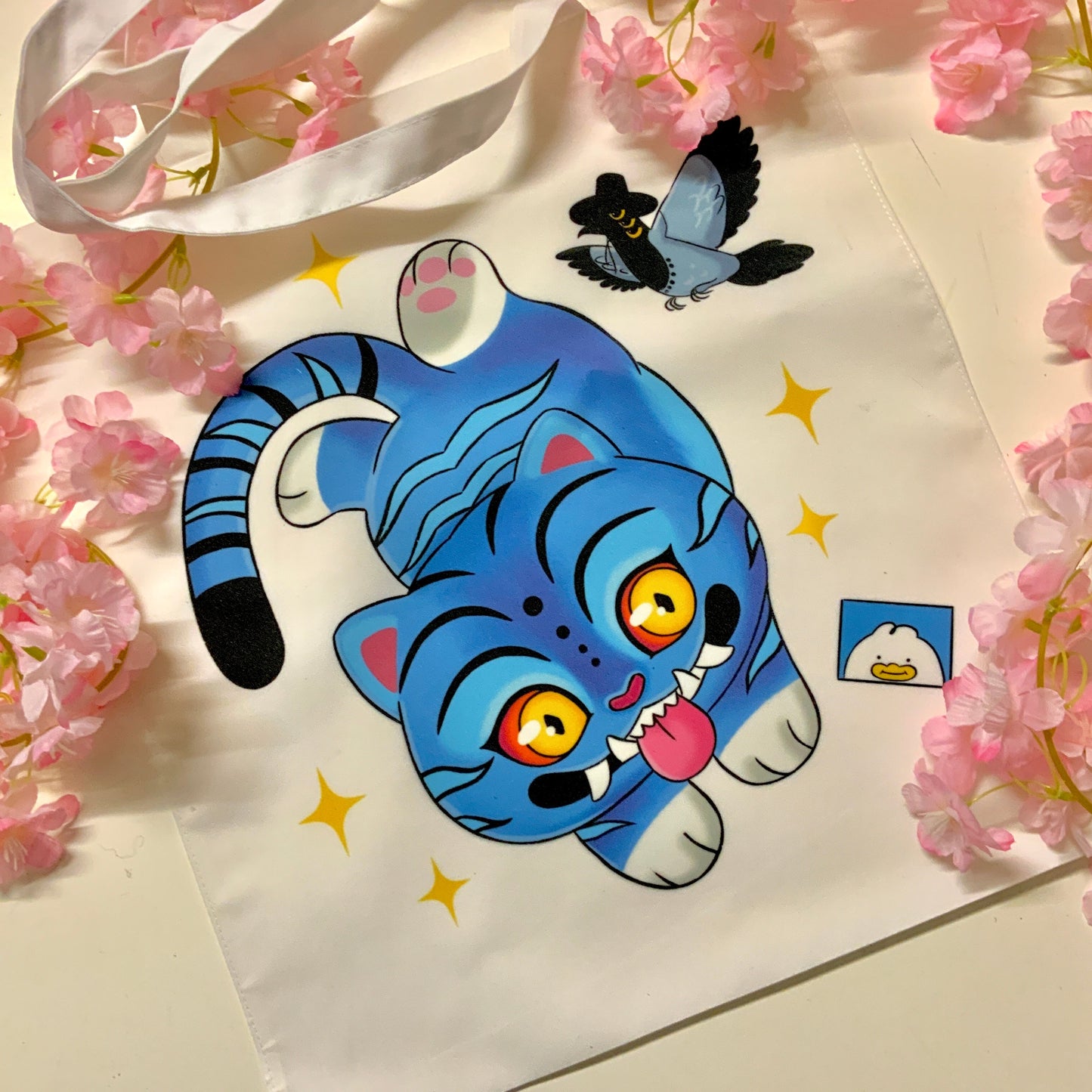 Tote bag Tigre Derpy Kpop Demon Hunter Tinyneko.fr