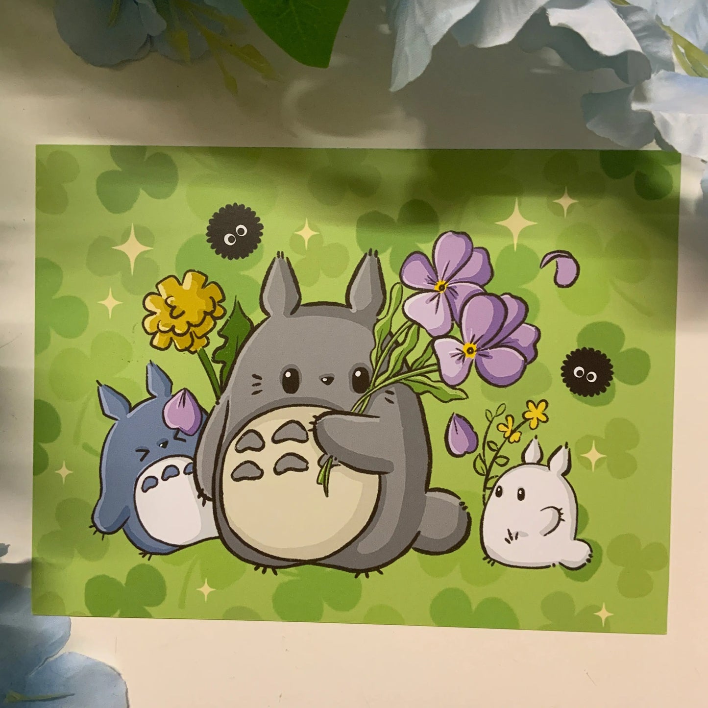 Print A5 Fanart Totoro Tinyneko.fr