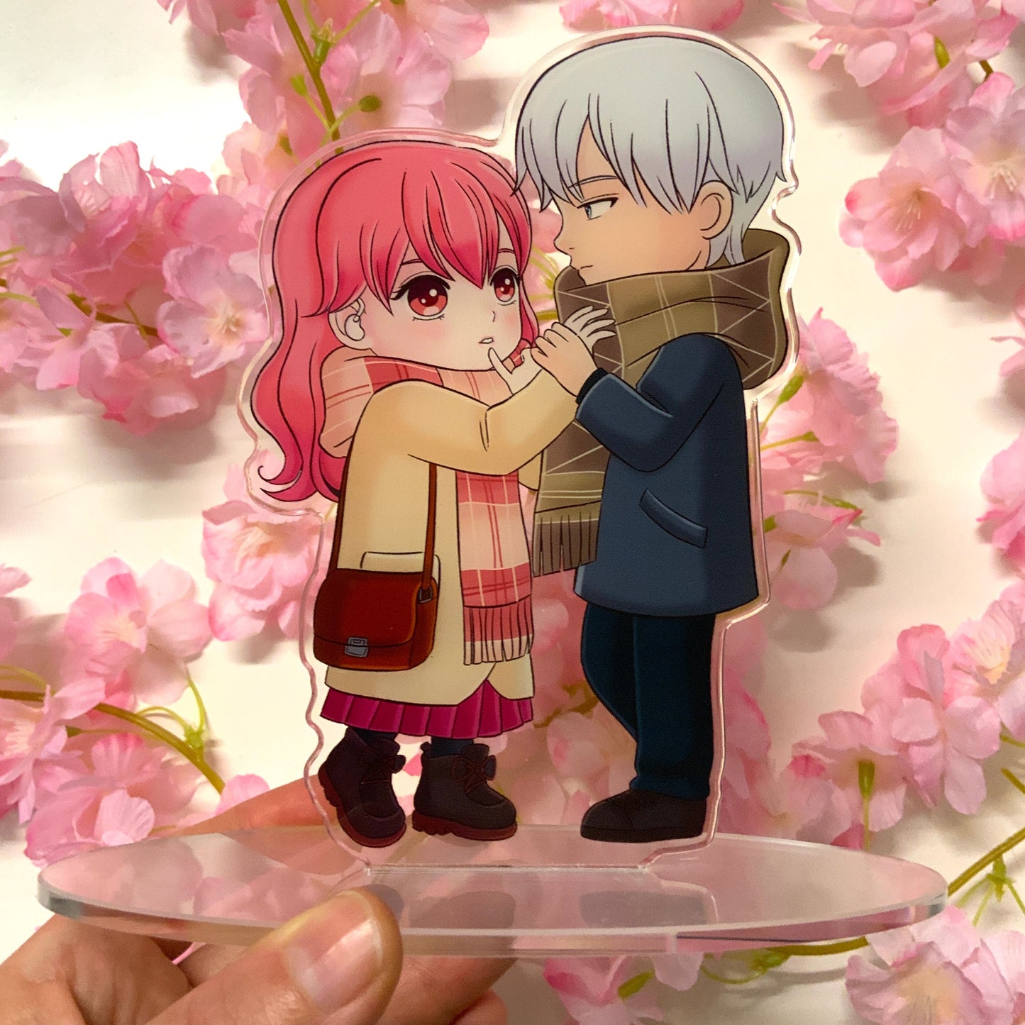 Stand acrylique « A sign of affection « Tinyneko.fr