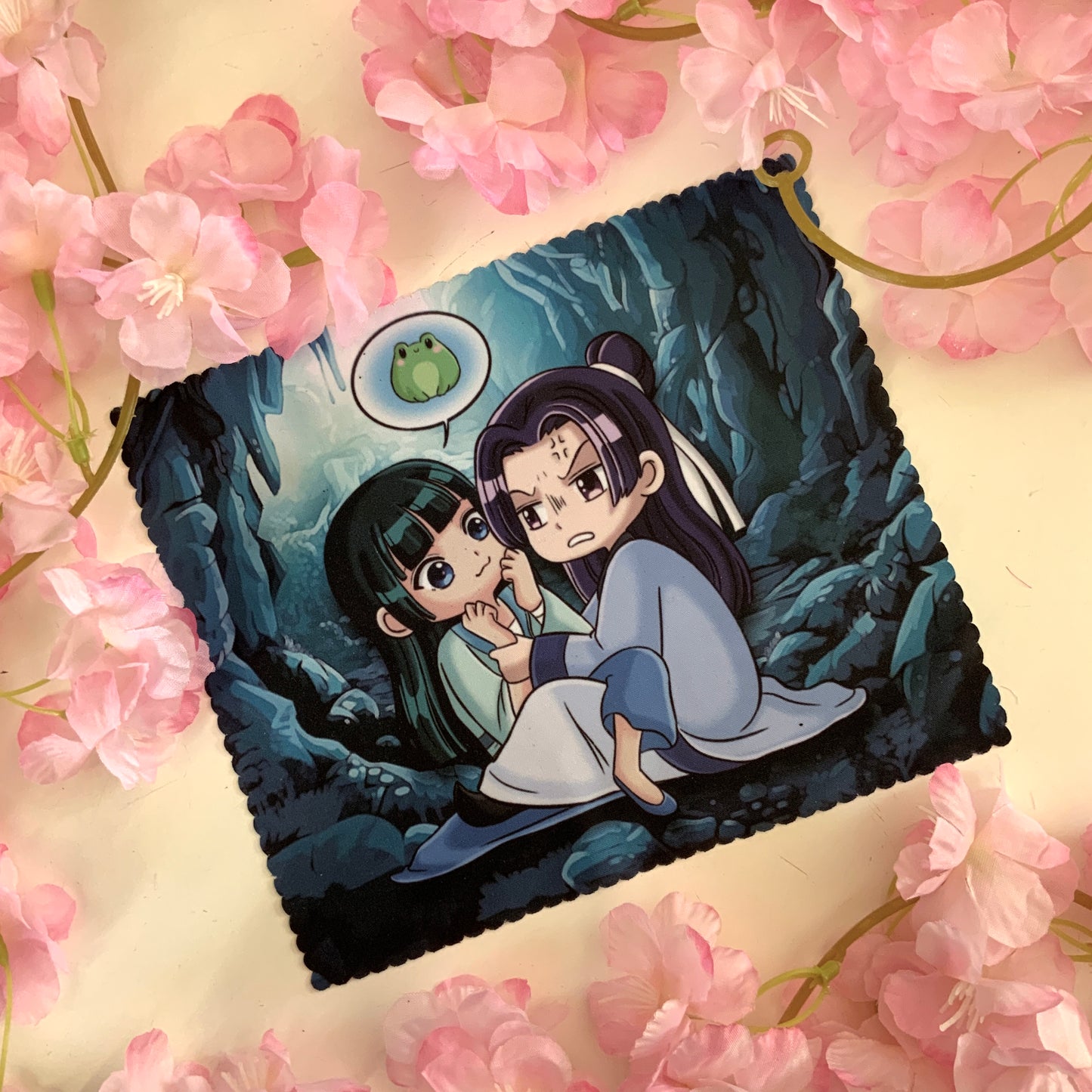Chiffonnette « Les carnets de l’apothicaire «
