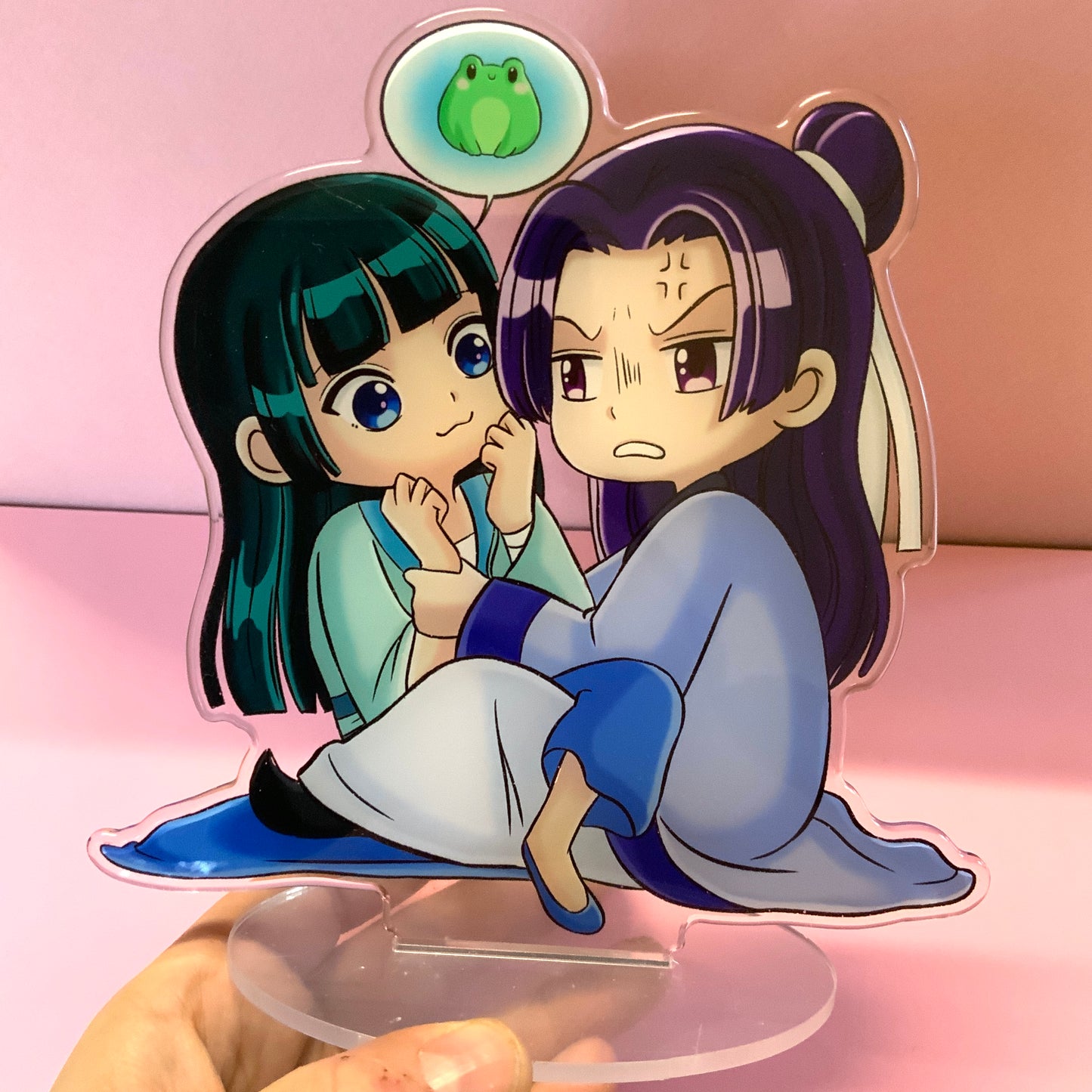 Stand acrylique « Les carnets de l’apothicaire «