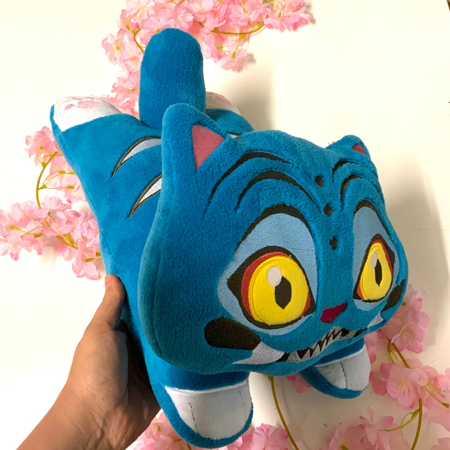 Coussin Tigre bleu« Kpop Demon hunter »