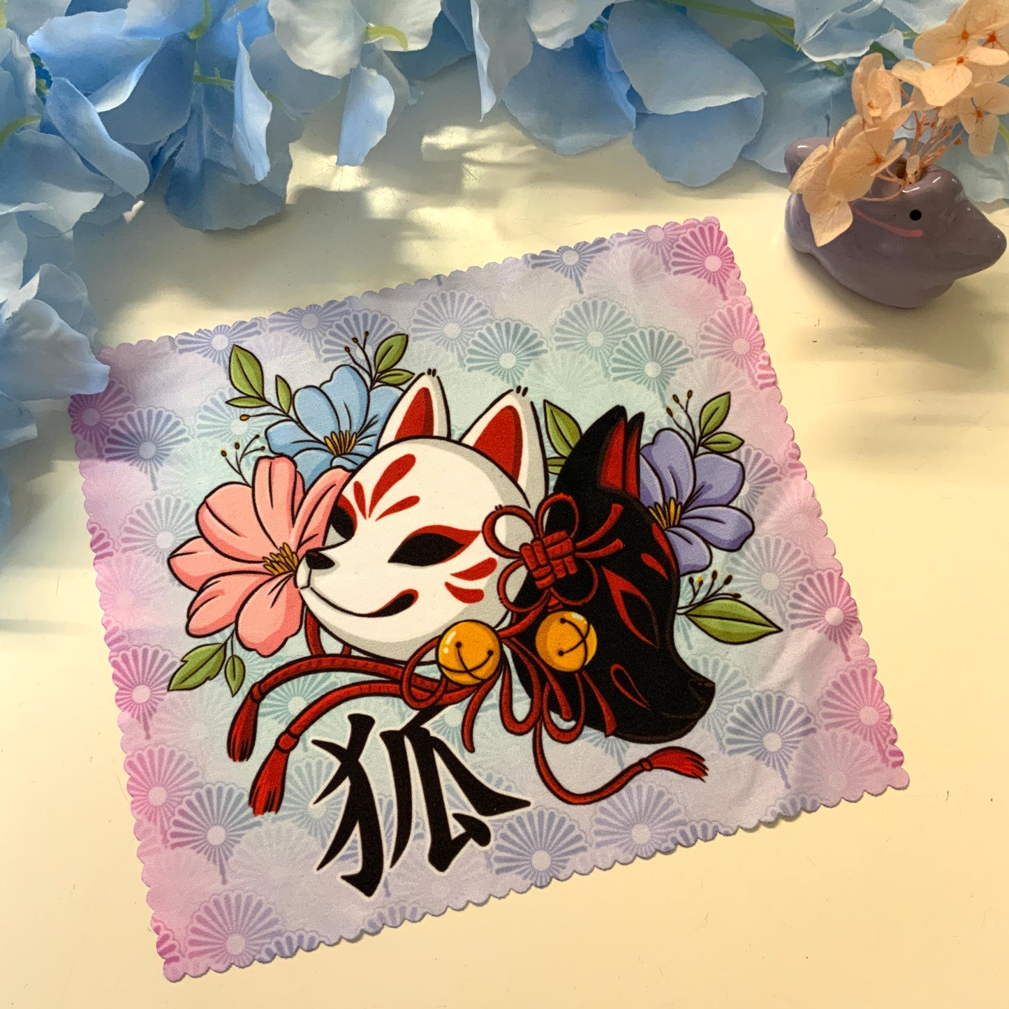 Chiffonnette Masques Kitsune