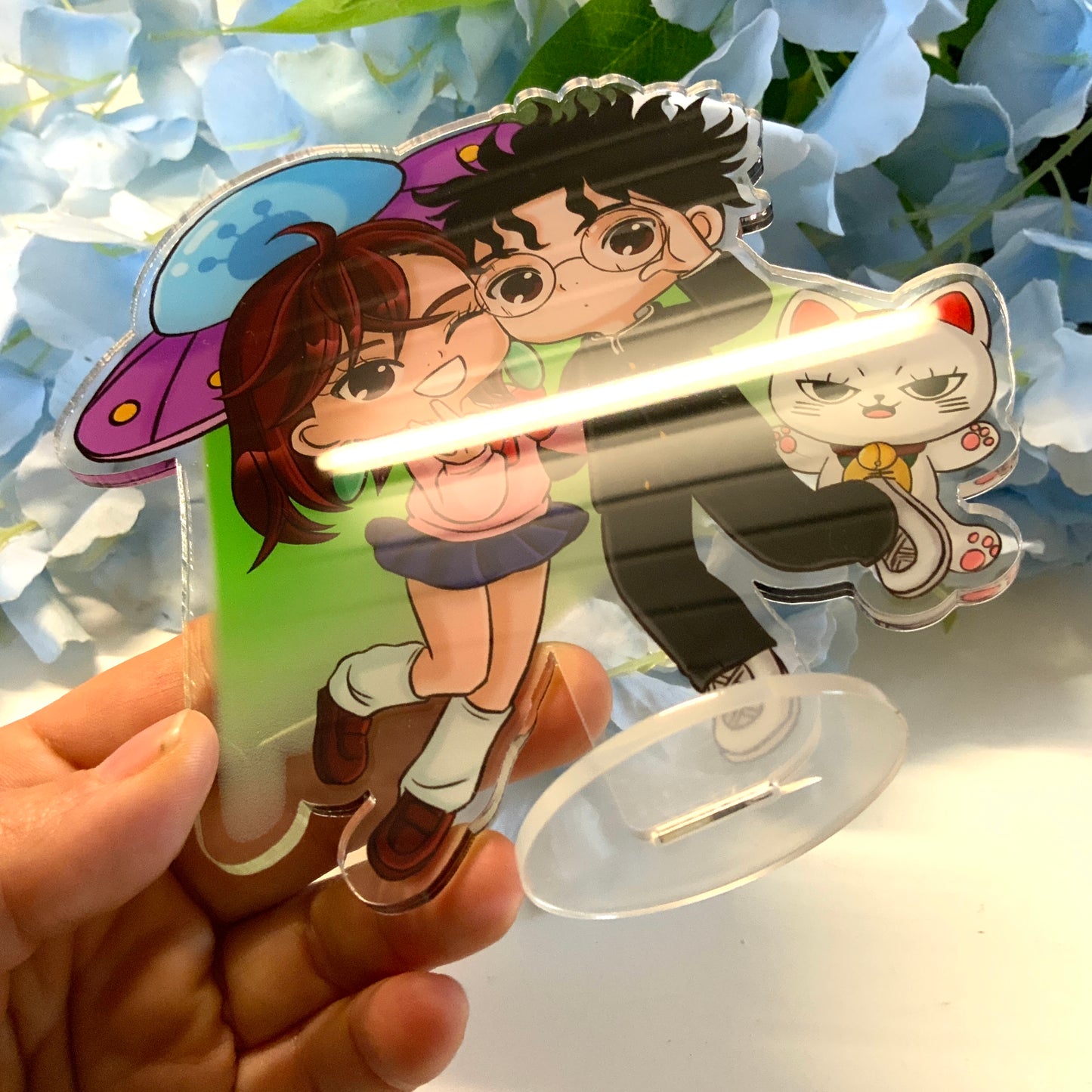 Stand acrylique « Dandadan «