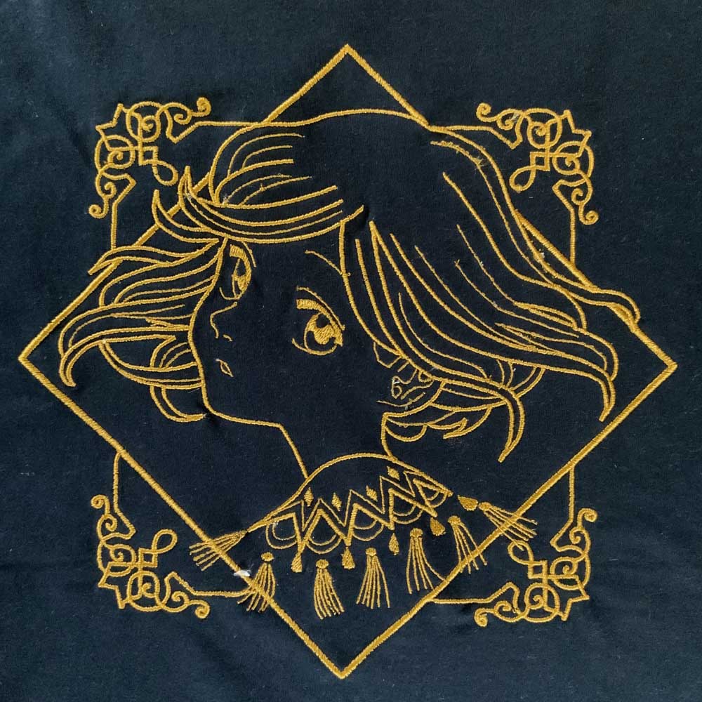T-shirt brodé Coco "L'atelier des sorciers "