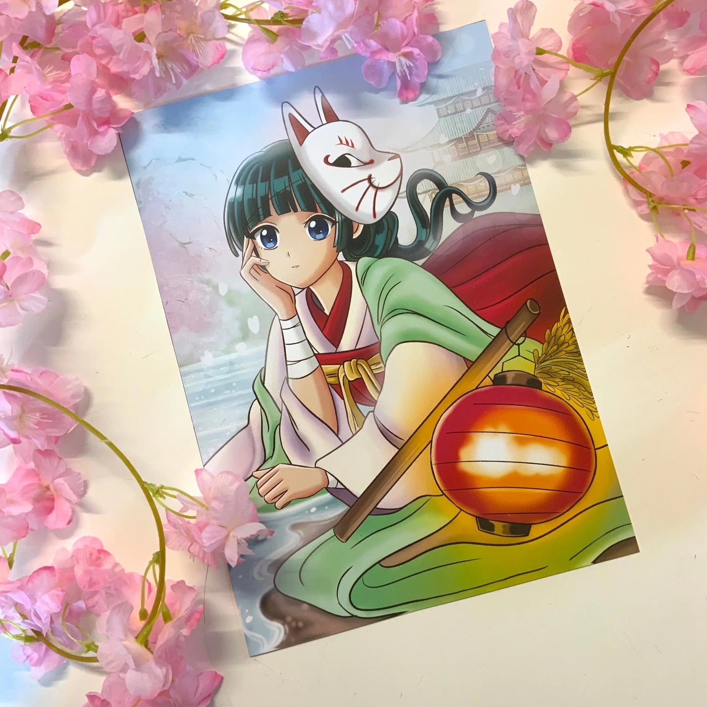 Print A4/A5 fan art « Les carnets de l'apothicaire » Tinyneko.fr