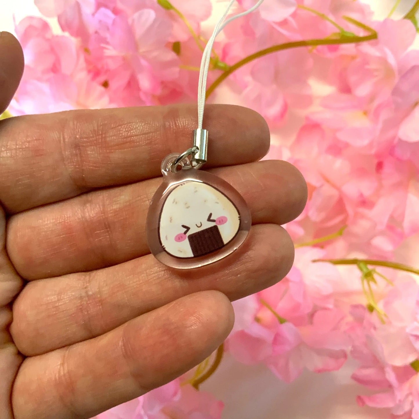 Strap téléphone Onigiri tinyneko.fr