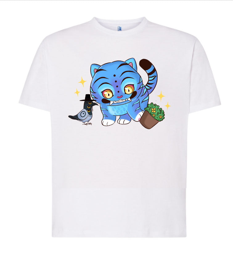 T-shirt kawaii Tigre derpy