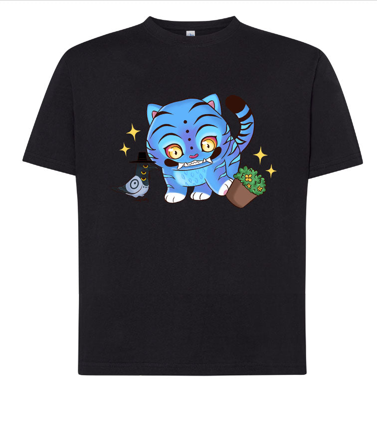 T-shirt kawaii Tigre derpy