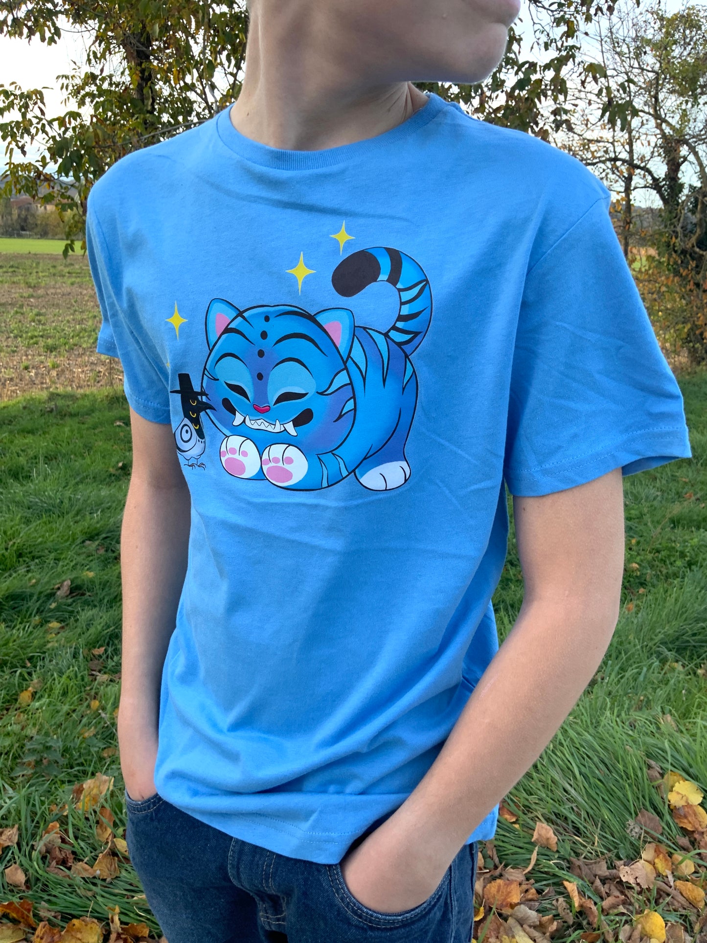 T-shirt kawaii Tigre derpy