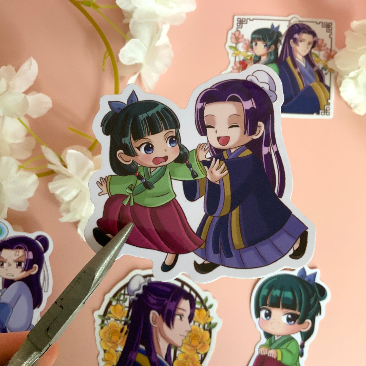 Stickers Les carnets de l’apothicaire tinyneko.fr