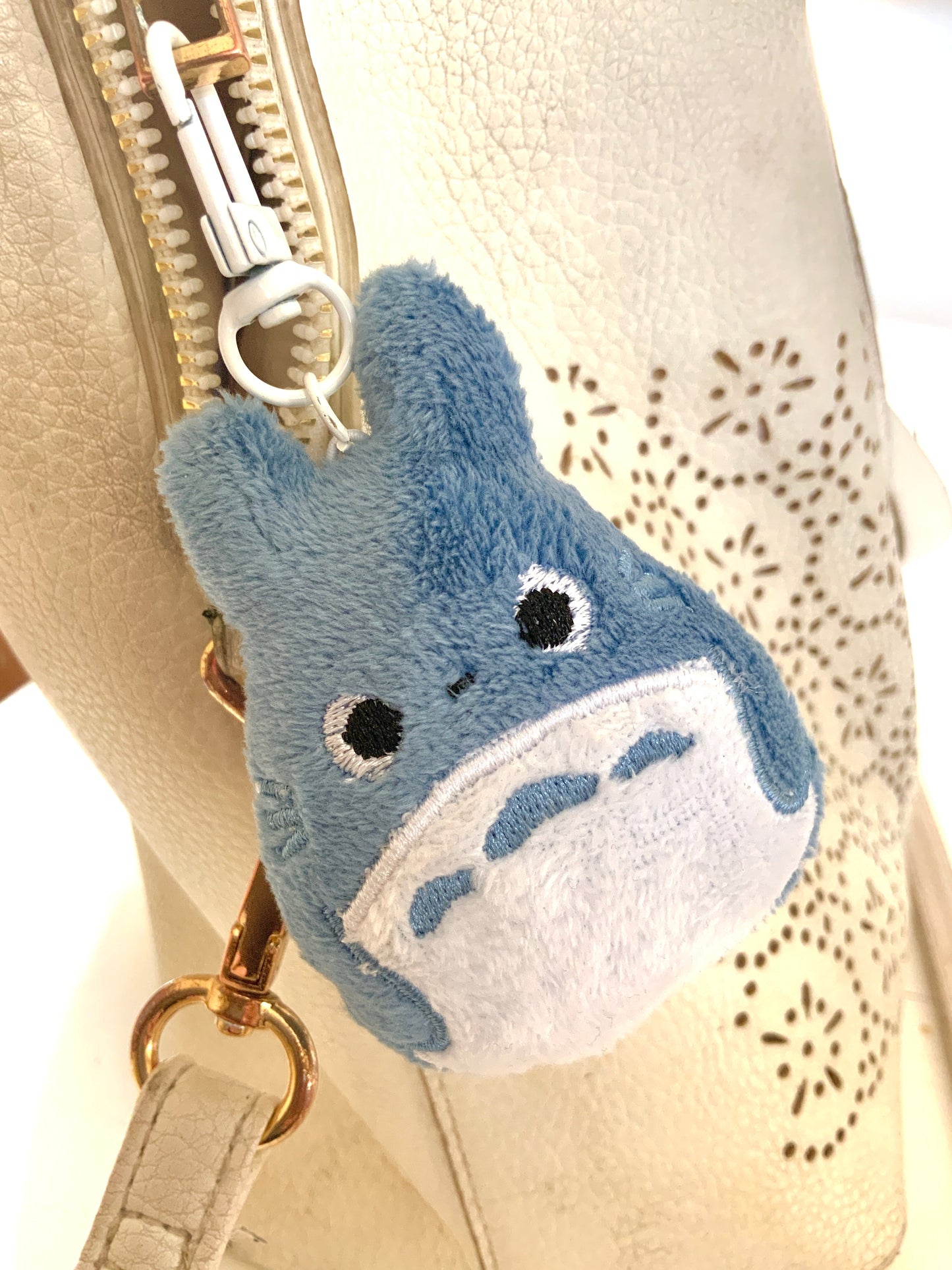 Porte-clé brodé Totoro Tinyneko.fr