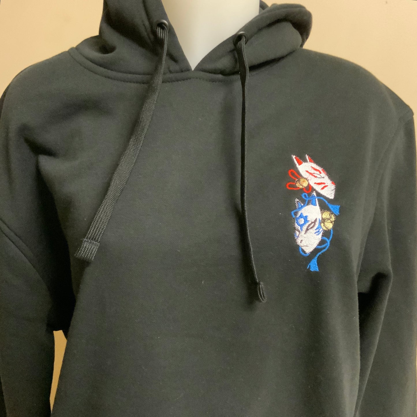 Sweatshirt à capuche brodé « Maomao et Jinshi« Les carnets de l’apothicaire »