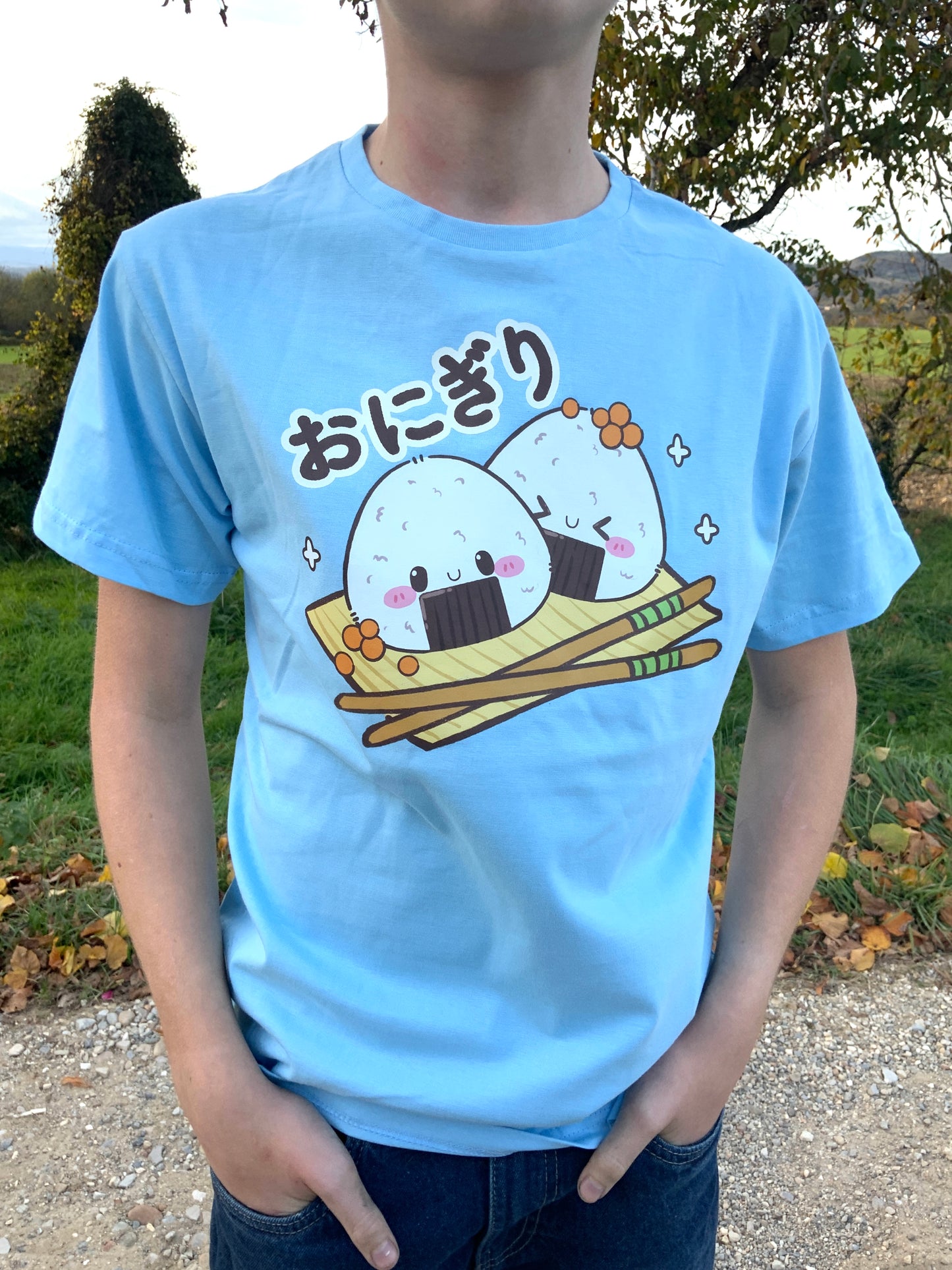 T-shirt kawaii Onigiri