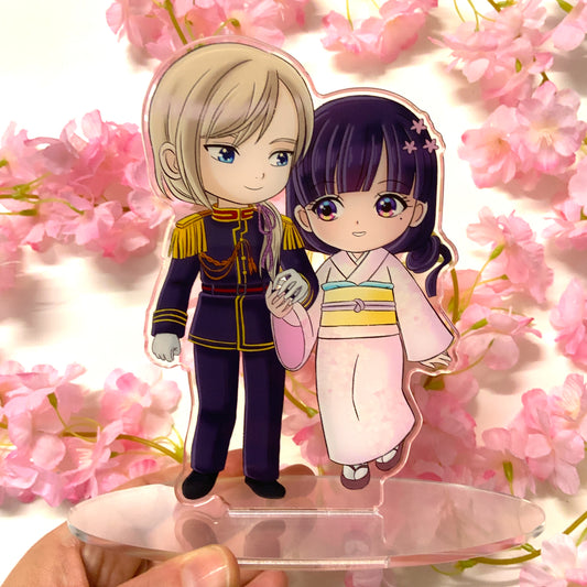 Stand acrylique « My happy  Marriage « 