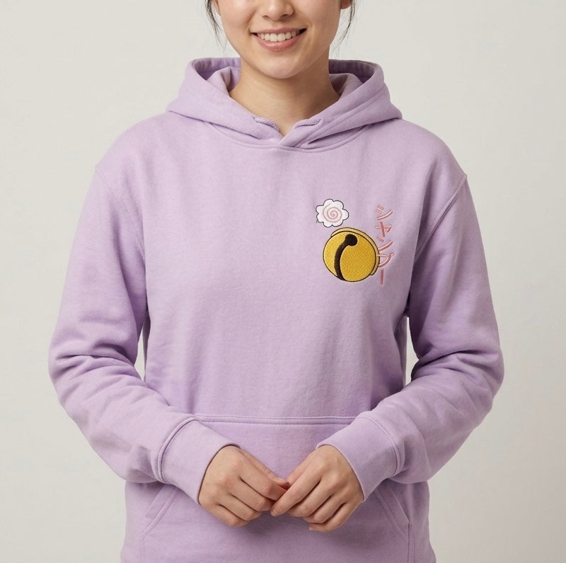 Sweatshirt à capuche brodé « shampoo « Tinyneko.fr