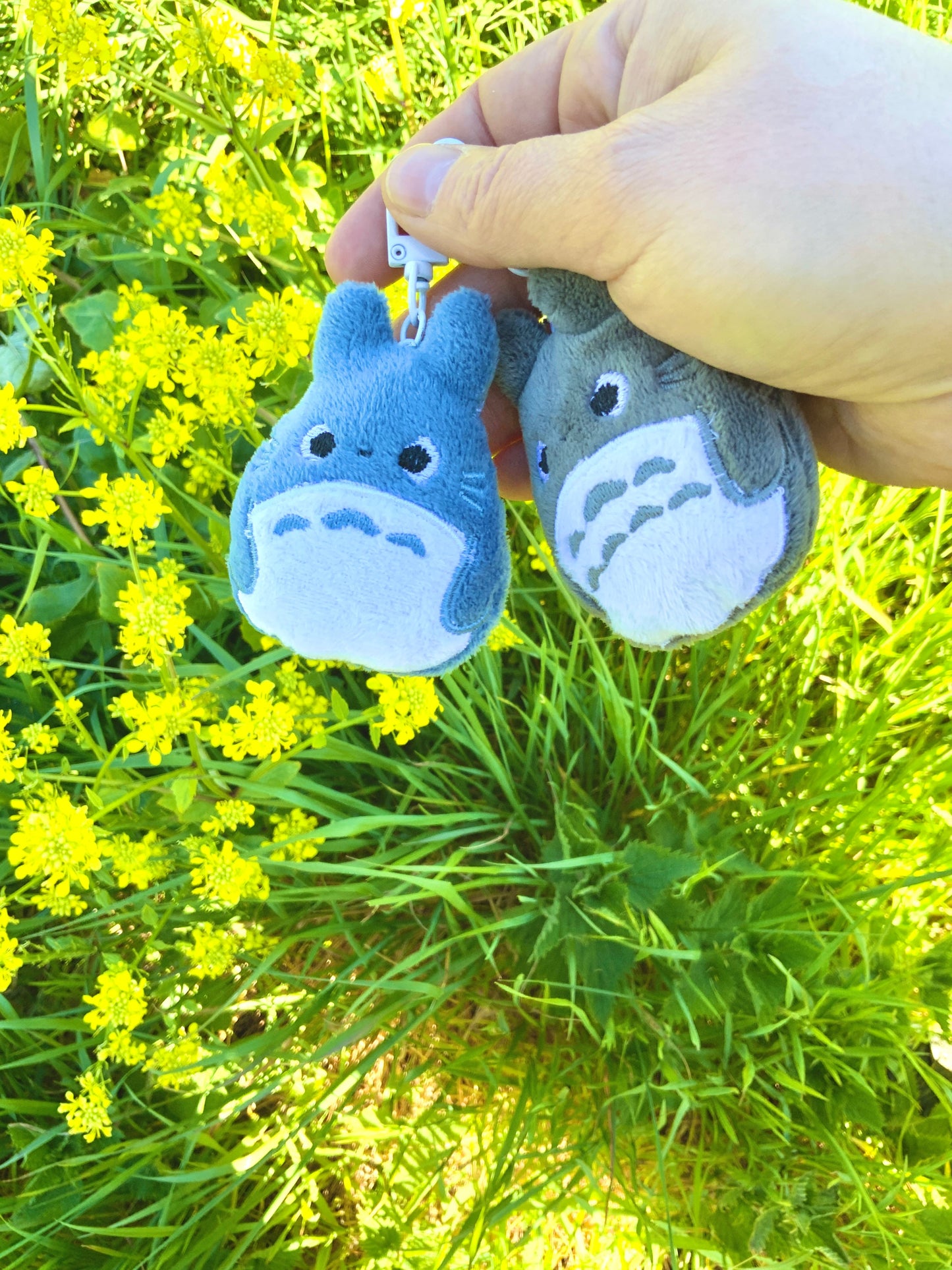Porte-clé brodé Totoro Tinyneko.fr