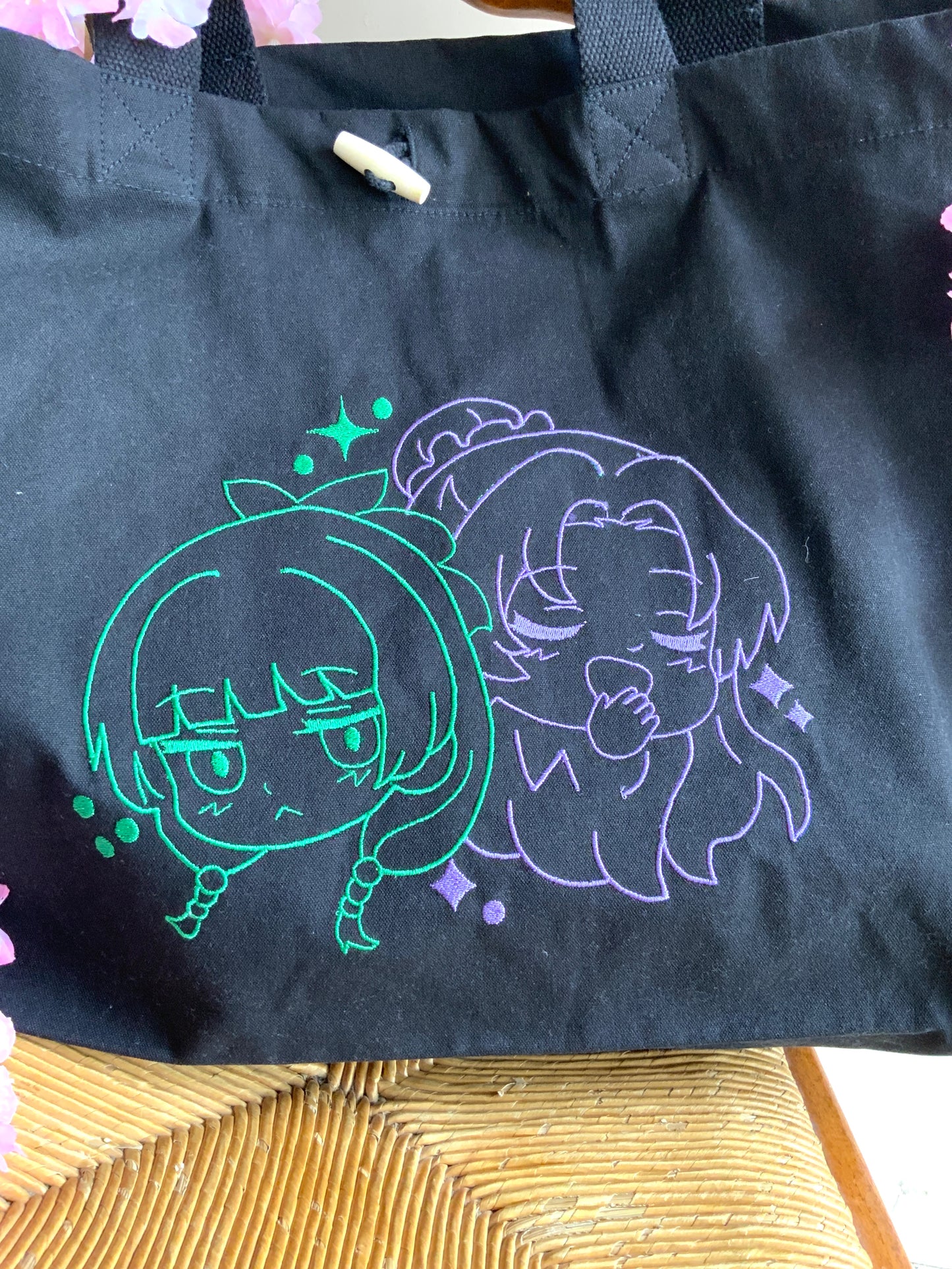 Sac brodé Maomao Jinshi chibi