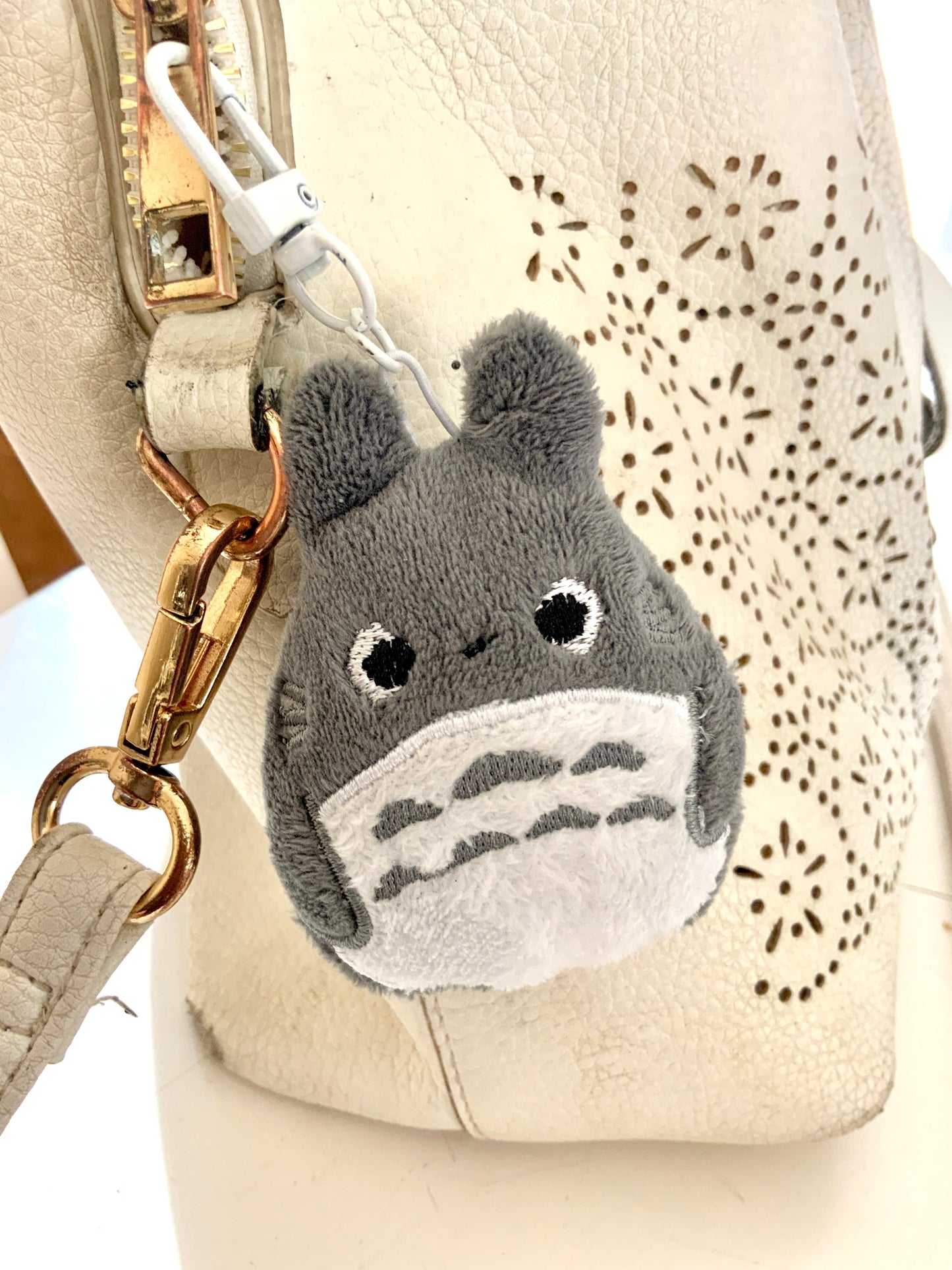 Porte-clé brodé Totoro Tinyneko.fr