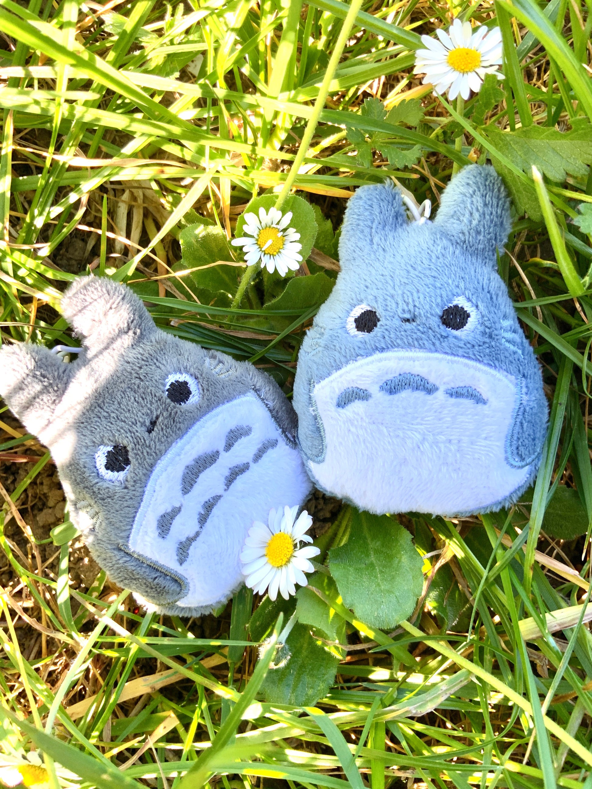 Porte-clé brodé Totoro Tinyneko.fr
