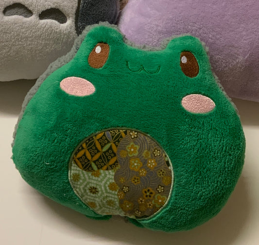 Coussin grenouille