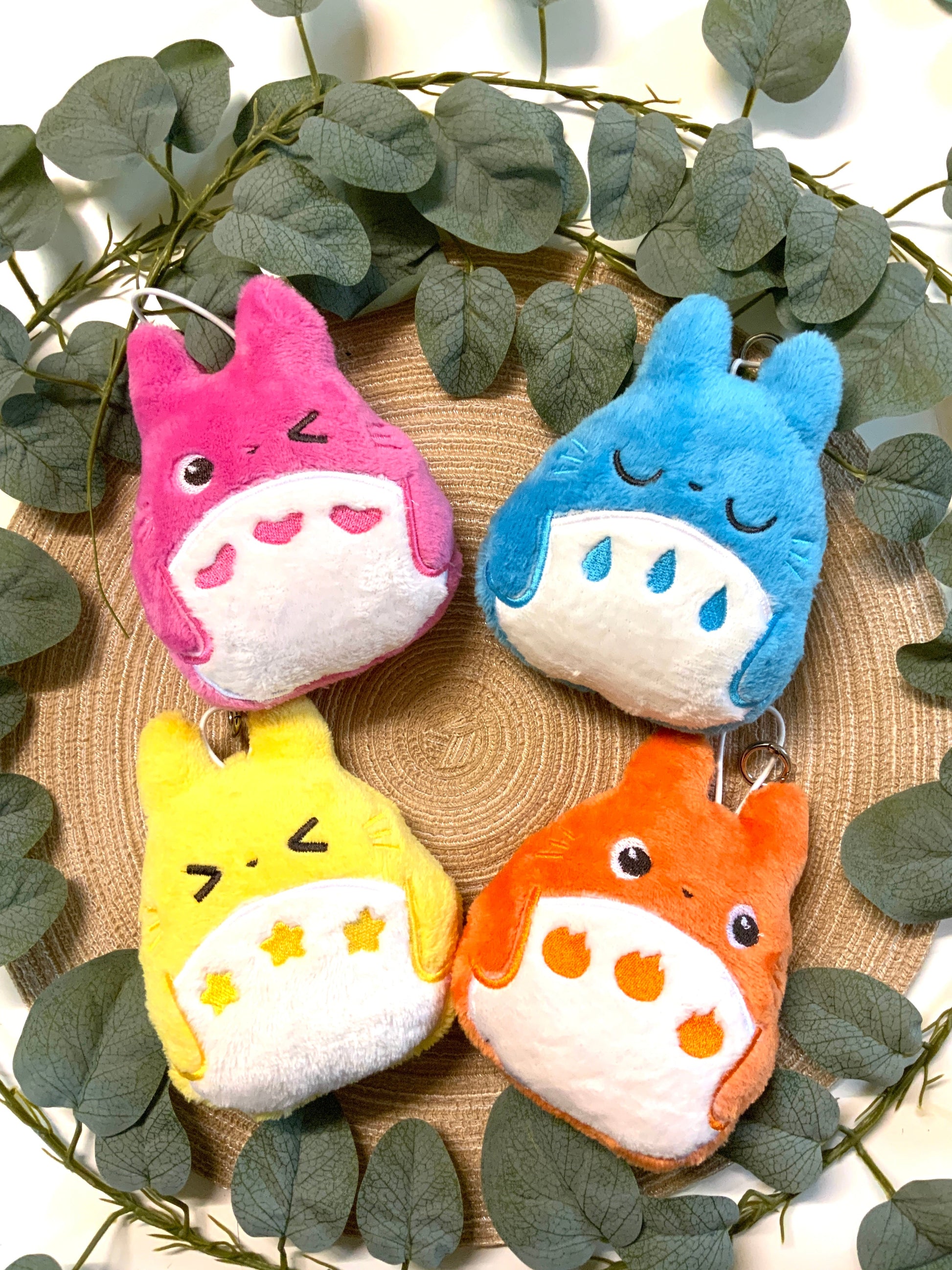 Peluche Porte-clés mystère Fanart Totoro Tinyneko.fr
