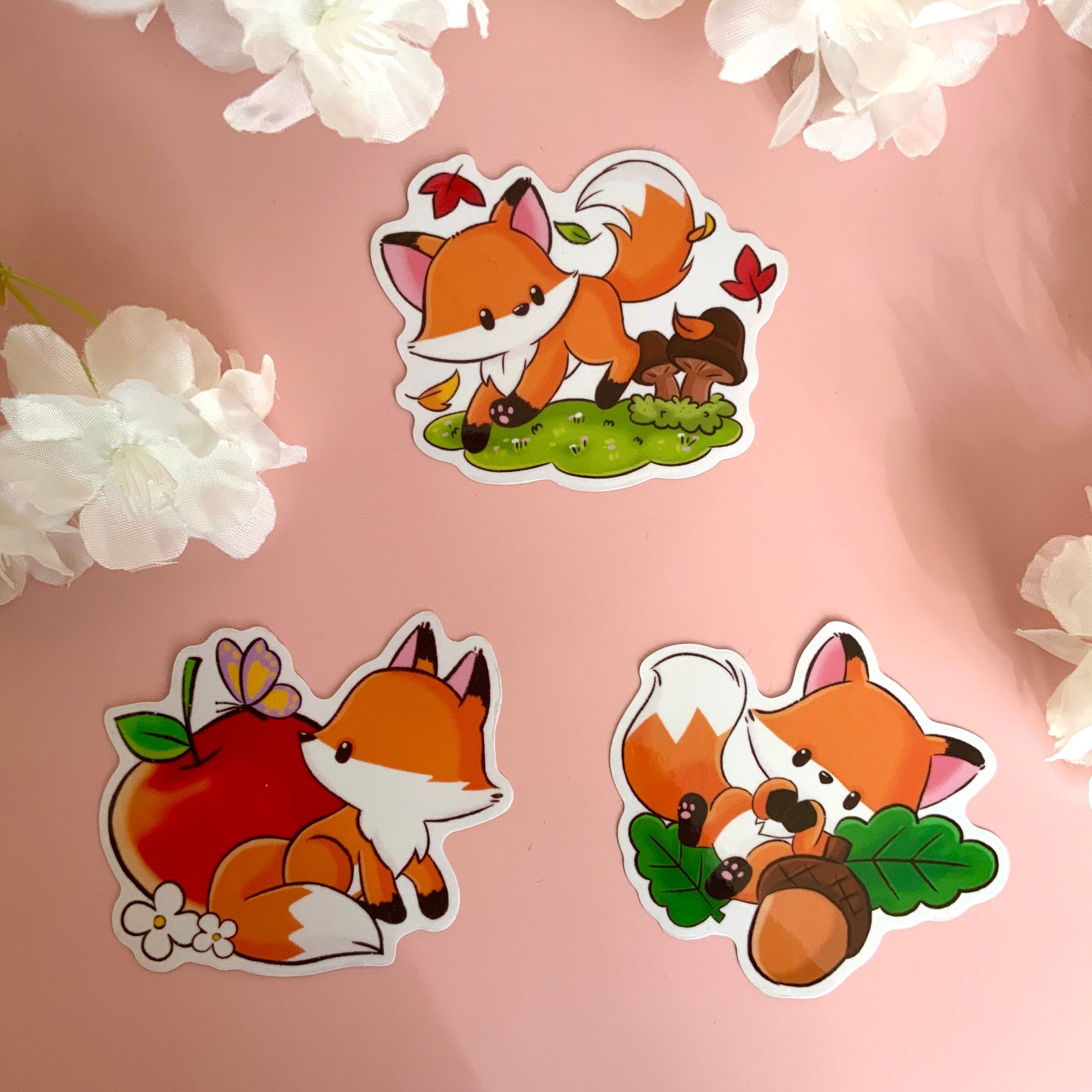 Stickers Renard tinyneko.fr