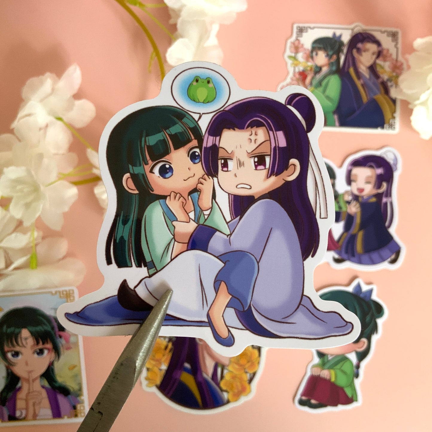 Stickers Les carnets de l’apothicaire tinyneko.fr