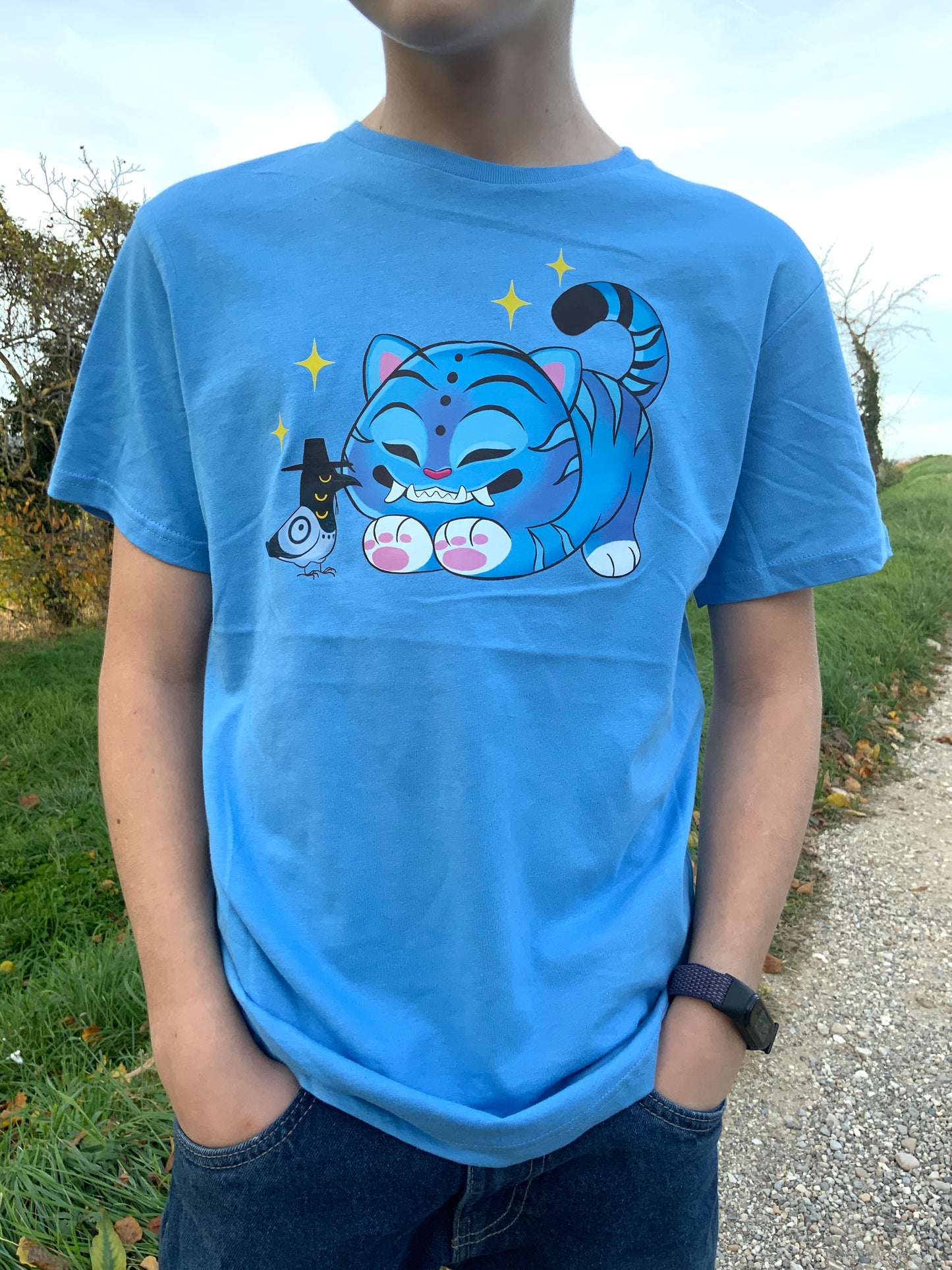 T-shirt kawaii Tigre derpy