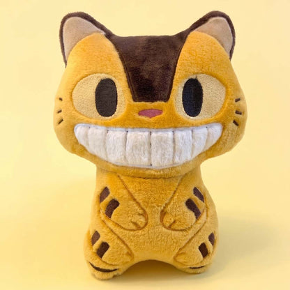 Coussin kawaii brodé Chatbus "Mon voisin Totoro"