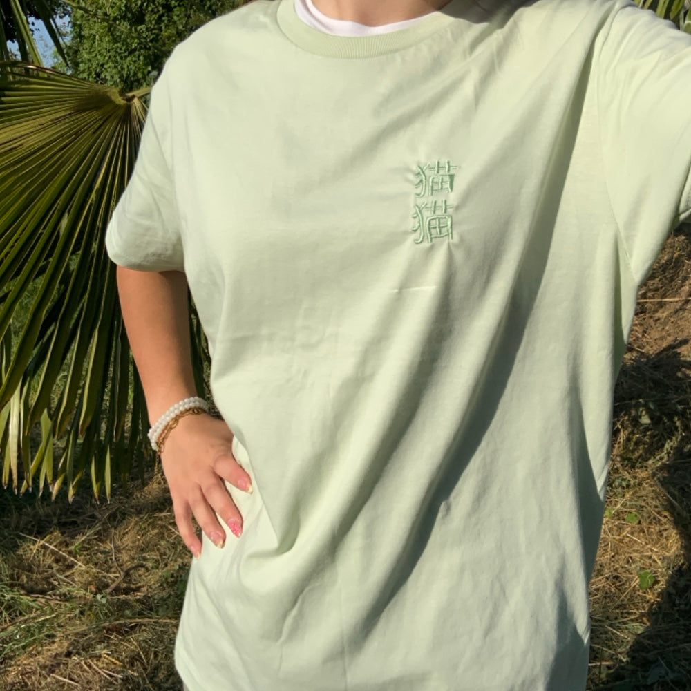 T-shirt brodé Maomao "Les carnets de l’apothicaire »