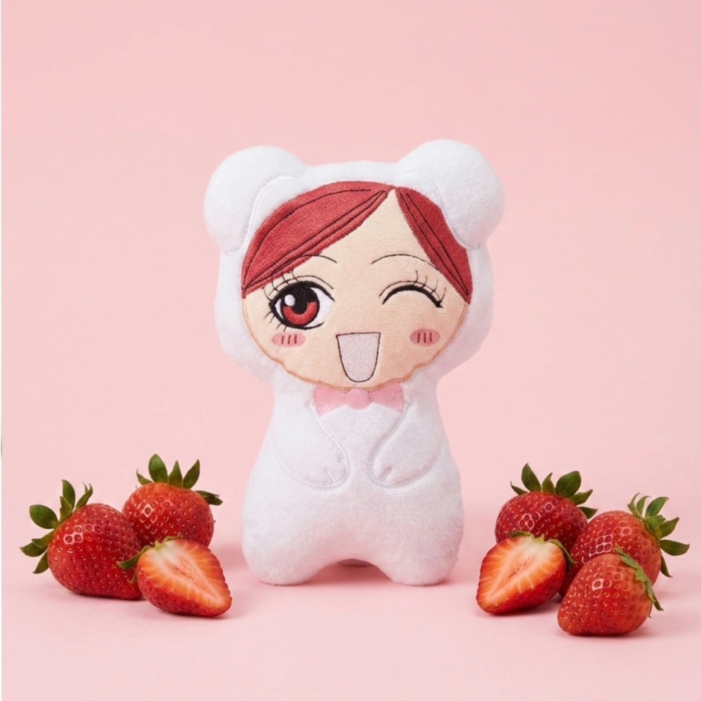 Mini Coussin brodé Nana kawaii
