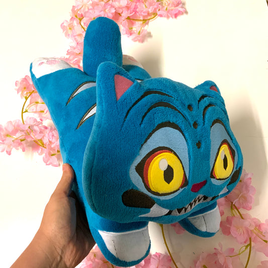 Coussin Tigre bleu« Kpop Demon hunter »