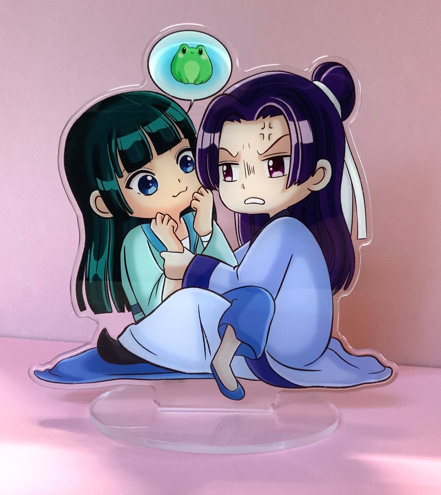 Stand acrylique « Les carnets de l’apothicaire «