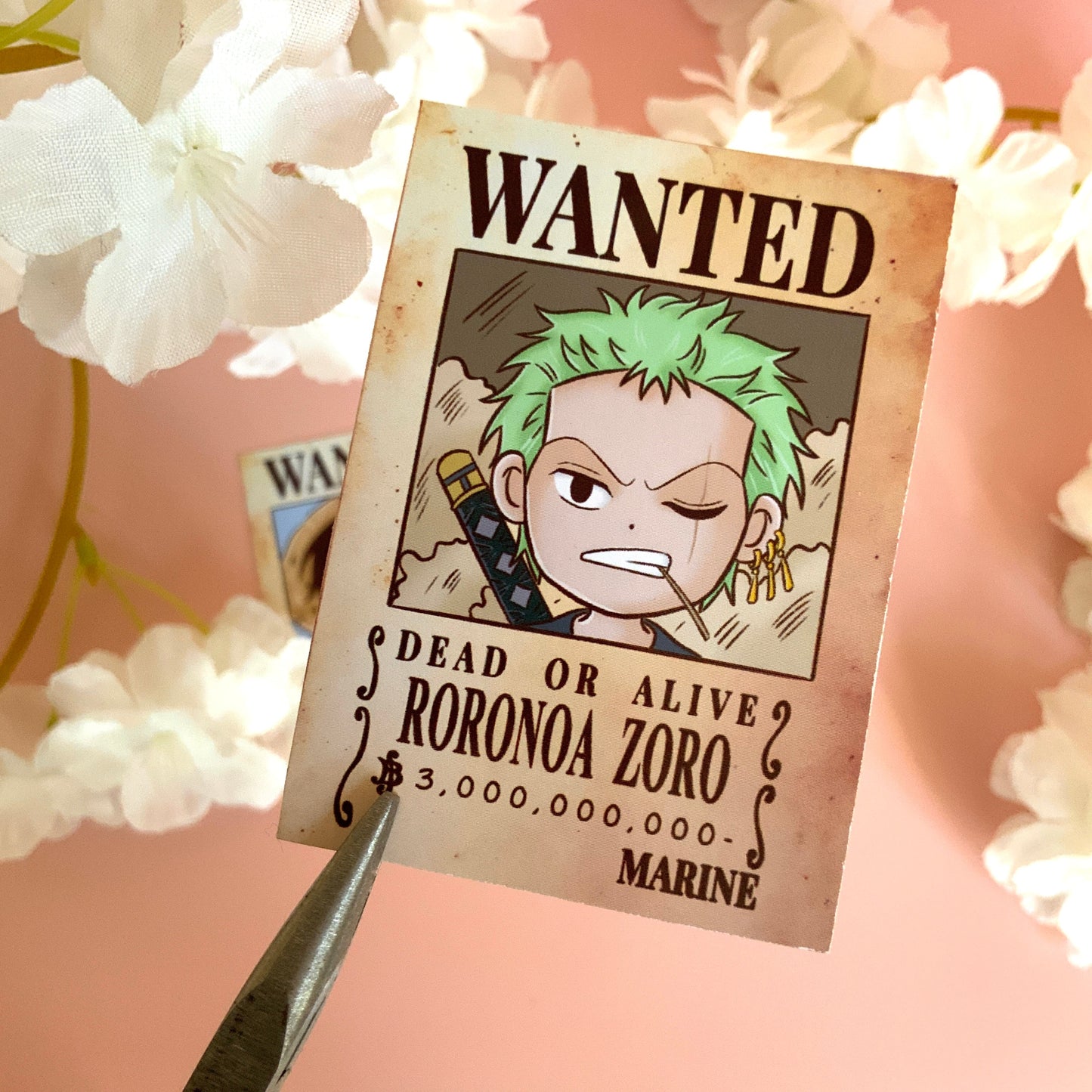 Stickers wanted chibi tinyneko.fr