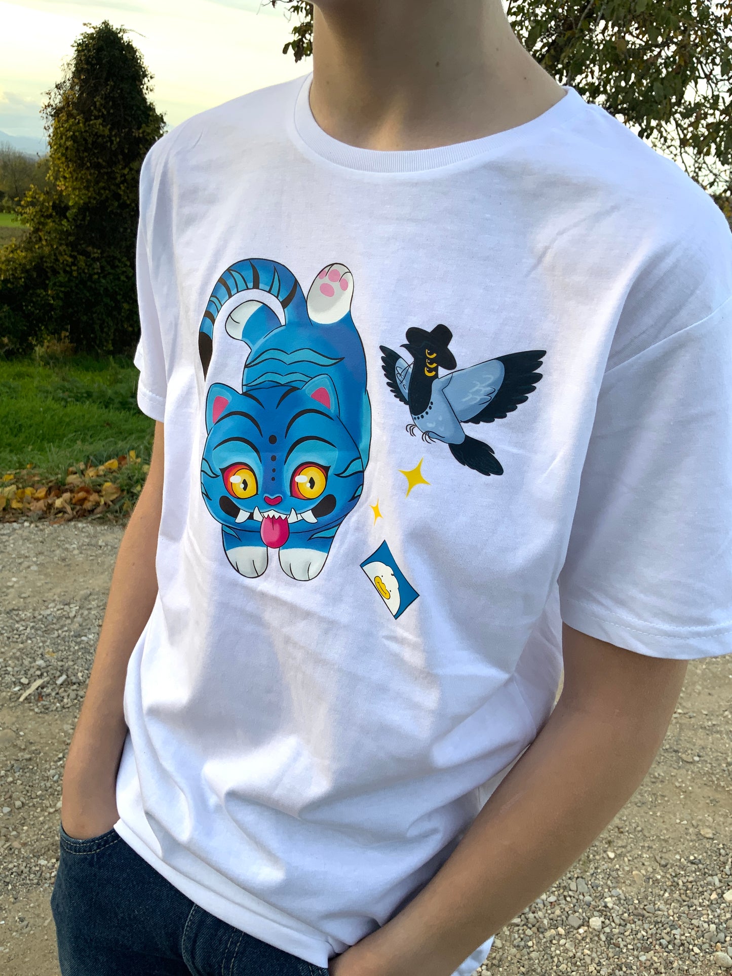 T-shirt kawaii Tigre derpy