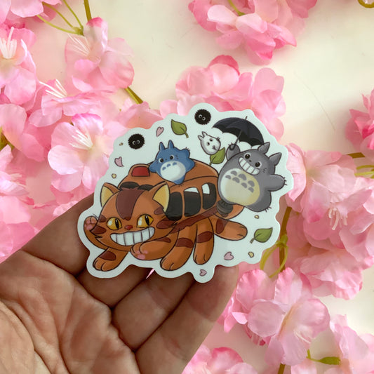 Sticker transparent Chatbus