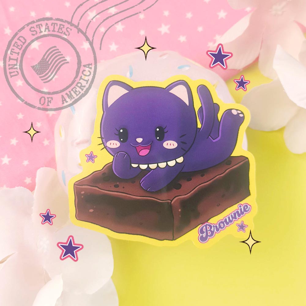 Stickers Miss kitty "Neko friends "